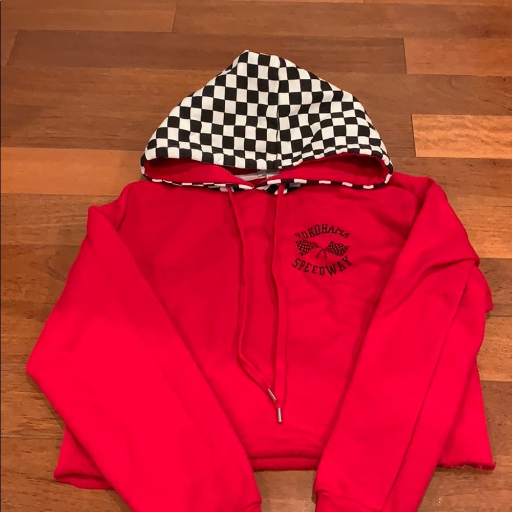 Forever 21 cropped hoodie